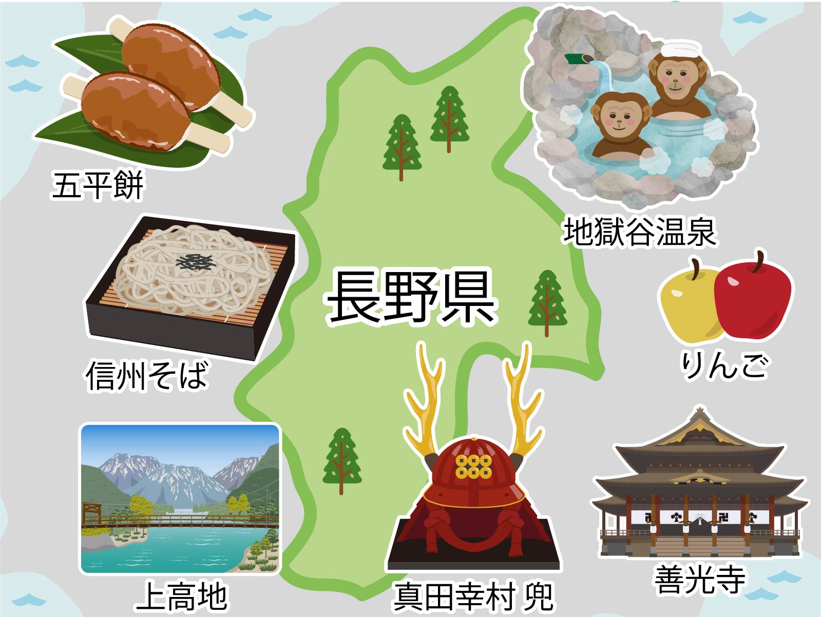 長野県のイメージ